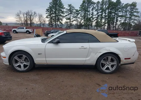2007 Ford Mustang Gt Deluxe/Gt Premium from USA, damaged, VIN 1ZVHT85H175221706